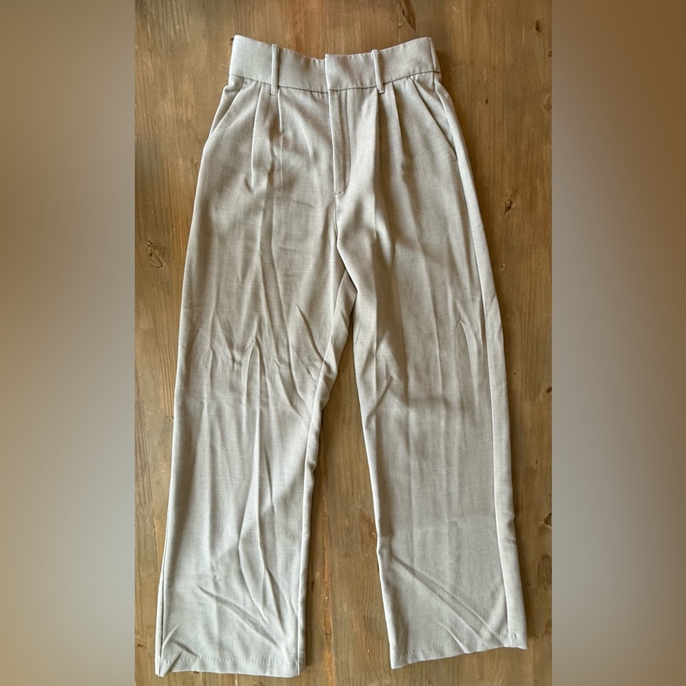 Abercrombie & Fitch Sloane Tailored Wide Leg Pants